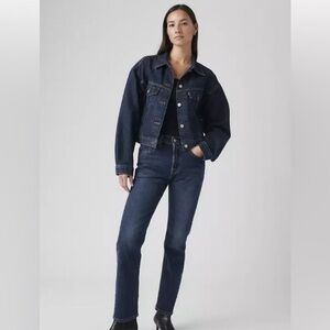Levi's 501  Indigo Straight Leg Jeans NWT